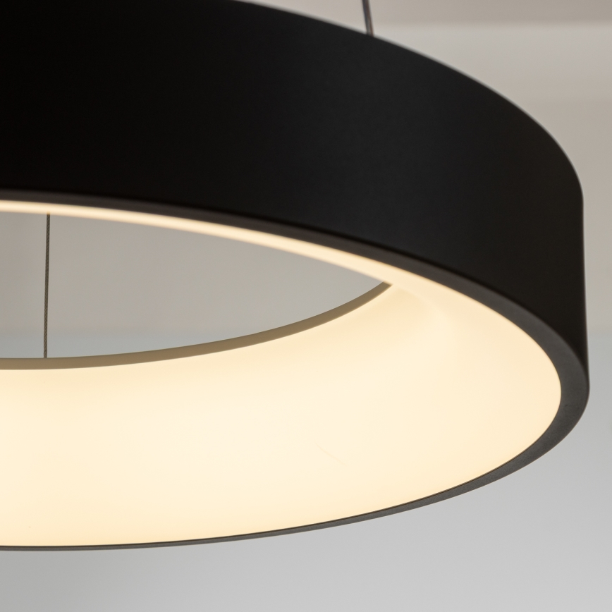 Brilagi - LED Himmennettävä kattokruunu johdossa FALCON LED/40W/230V 3000-6500K musta + kauko-ohjain