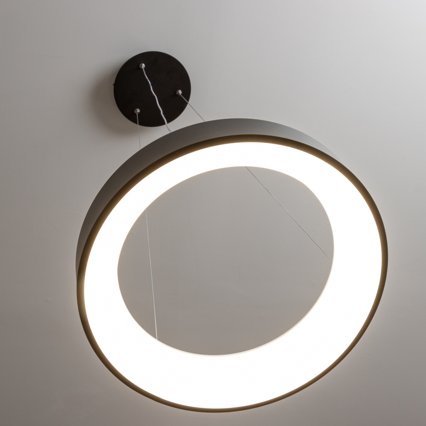 Brilagi - LED Himmennettävä kattokruunu johdossa FALCON LED/40W/230V 3000-6500K musta + kauko-ohjain