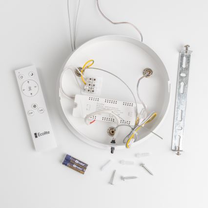 Brilagi - LED Himmennettävä kattokruunu johdossa FALCON LED/40W/230V 3000-6500K valkoinen + kauko-ohjain