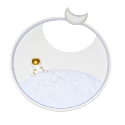 Brilagi - Himennettävä LED-kattovalaisin ASTRO LED/20W/230V halkaisija 50 cm 3000–6000K astronautti + kaukosäädin