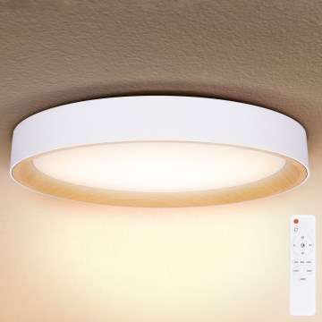 Brilagi - LED-himmennettävä kattovalaisin LARIOS LED/72W/230V 3000-6500K valkoinen halkaisija 59 cm + kaukosäädin