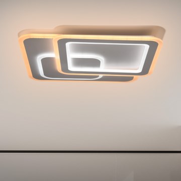 Brilagi - LED himmennettävä kattovalaisin MODERN LED/80W/230V 2700-6500K 52,5x52,5 cm + kaukosäädin