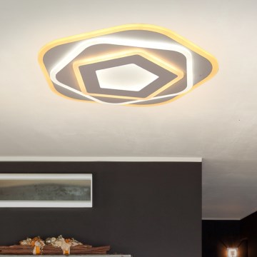 Brilagi - LED himmennettävä kattovalaisin MODERN MINI LED/53W/230V 3000/4000/6000K halkaisija 30 cm + kaukosäädin