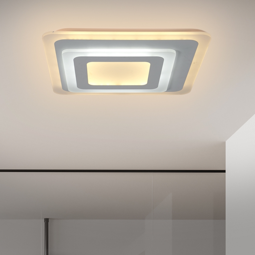 Brilagi - LED himmennettävä kattovalaisin MODERN MINI LED/65W/230V 3000/4000/6000K 37x37 cm + kaukosäädin