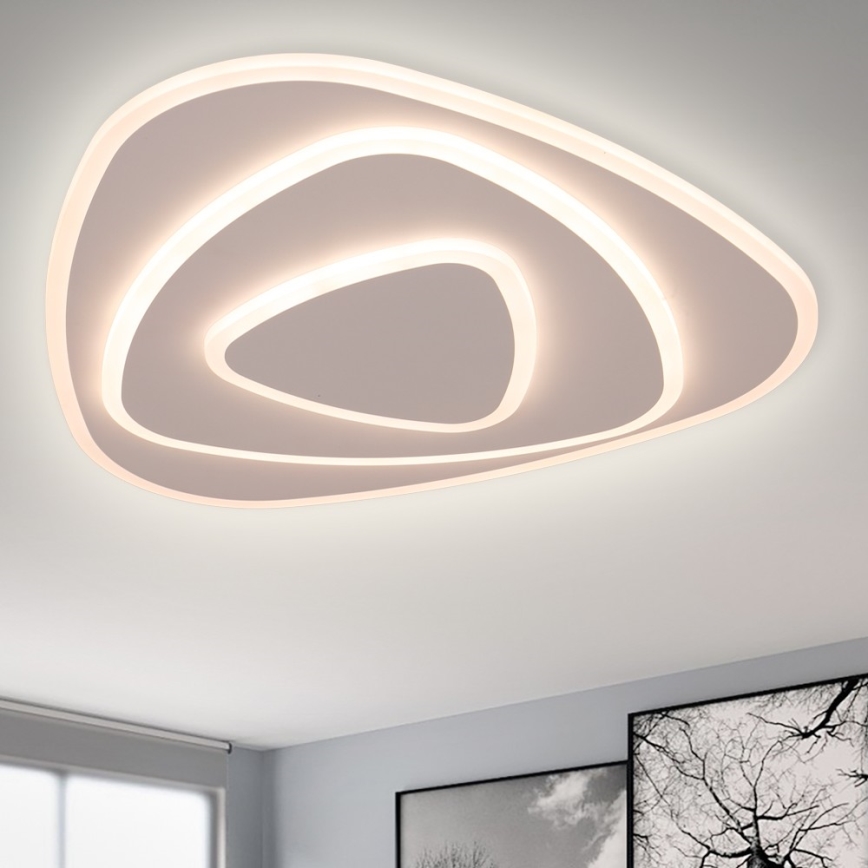 Brilagi - LED-himmennettävä kattovalaisin MODERNI LED/58 W/230 V 3000–6000 K 47 x 48,5 cm + kaukosäädin