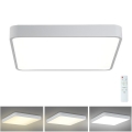 Brilagi - LED himmennettävä kattovalaisin POOL LED/36W/230V 3000-6000K 40x40 cm valkoinen + kaukosäädin
