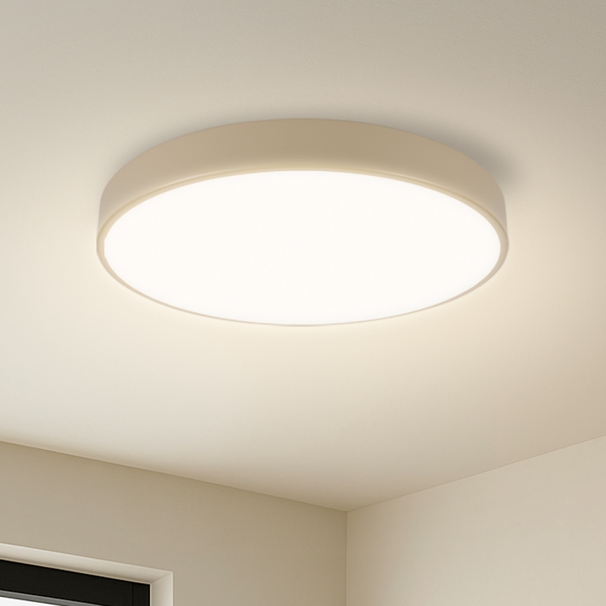 Brilagi - LED Himmennettävä kattovalaisin POOL LED/48W/230V 3000-6000K, halkaisija 40 cm, beige + kaukosäätö
