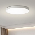 Brilagi - LED-himmennettävä kattovalaisin POOL SMART LED/100W/230V 3000-6000K halkaisija 80 cm Wi-Fi Tuya valkoinen + kaukosäädin