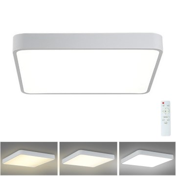 Brilagi - LED himmennettävä kattovalaisin POOL SQUARE LED/36W/230V 3000-6000K 40x40 cm valkoinen + kaukosäädin