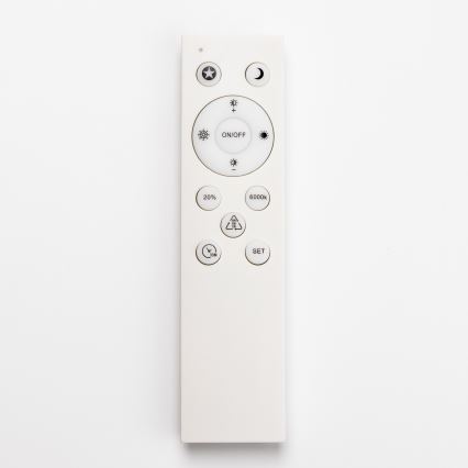 Brilagi - LED Himennettävä kattovalaisin älykäs LED/36W/230V 53x53 cm 2700-6500K Wi-Fi Tuya + kaukosäädin