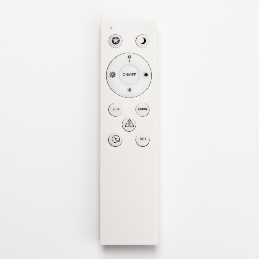 Brilagi - LED Himennettävä kattovalaisin älykäs LED/36W/230V 53x53 cm 2700-6500K Wi-Fi Tuya + kaukosäädin