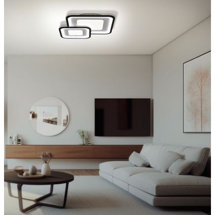 Brilagi - himmennettävä LED-kattovalaisin TANDORA LED/49W/230V 50x50 cm 3000-6000K + kaukosäädin