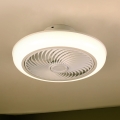 Brilagi - LED Himmennettävä kattovalaisin tuulettimella LED/30W/230V 3000-6500K valkoinen + kauko-ohjaus
