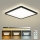 Brilagi - LED himmennettävä kattovalaisin ULTRA SLIM LED/18W/230V 2700-6500K 30x30 cm musta + kaukosäädin