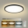 Brilagi - LED himmennettävä kattovalaisin ULTRA SLIM LED/24W/230V 2700-6500K halkaisija 42 cm musta + kaukosäädin