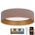 Brilagi - LED Himmennettävä kattovalaisin VELVET SMART LED/24W/230V d. 45 cm 2700-6500K Wi-Fi Tuya beige/kulta + kaukosäädin