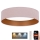 Brilagi - LED Himmennettävä kattovalaisin VELVET SMART LED/24W/230V d. 45 cm 2700-6500K Wi-Fi Tuya pinkki/kulta + kaukosäädin