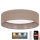Brilagi - LED Himmennettävä kattovalaisin VELVET SMART LED/24W/230V d. 45 cm 2700-6500K Wi-Fi Tuya ruskea + kaukosäädin
