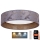 Brilagi - LED Himmennettävä kattovalaisin VELVET SMART LED/36W/230V d. 55 cm 2700-6500K Wi-Fi Tuya harmaa/kulta + kaukosäädin