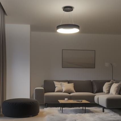 Brilagi - LED Himmennettävä kattovalo johdossa FALCON LED/80W/230V 3000-6500K halk. 60 cm + kaukosäädin