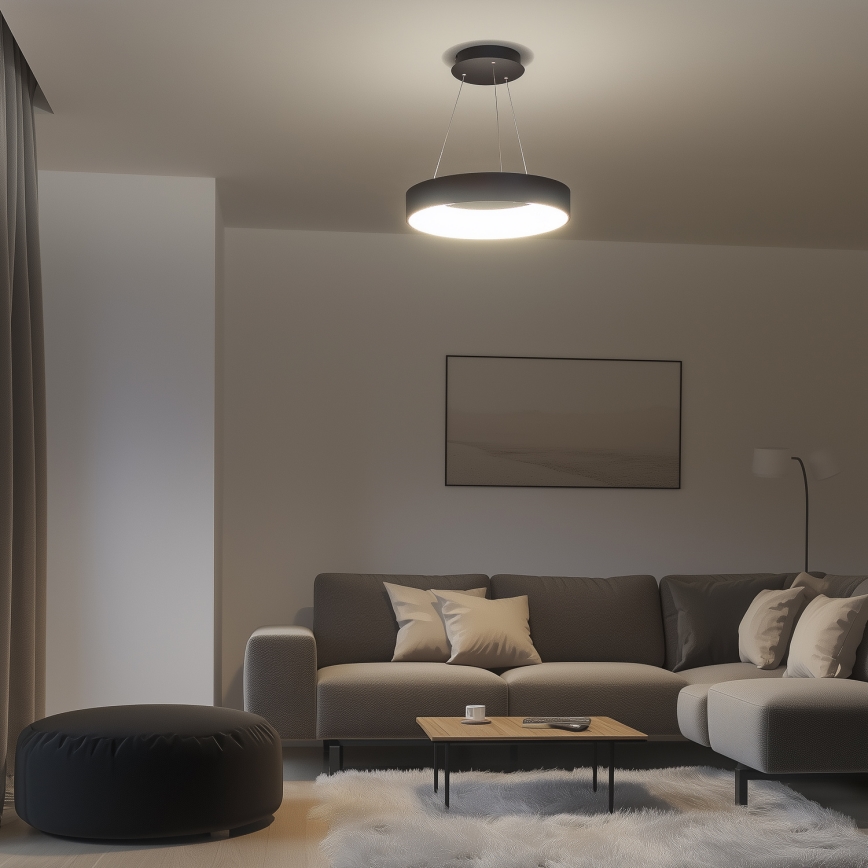 Brilagi - LED Himmennettävä kattovalo johdossa FALCON LED/80W/230V 3000-6500K halk. 60 cm + kaukosäädin