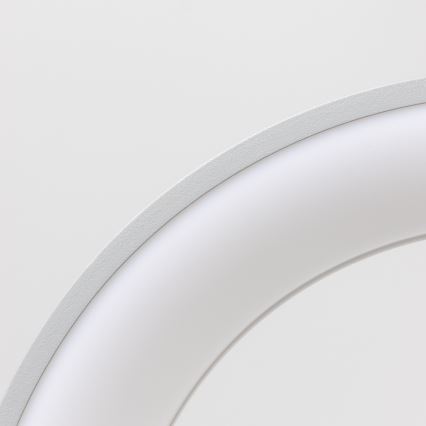 Brilagi - LED Himmennettävä kattovalo johdossa FALCON LED/80W/230V 3000-6500K halk. 60 cm harmaa + kaukosäädin