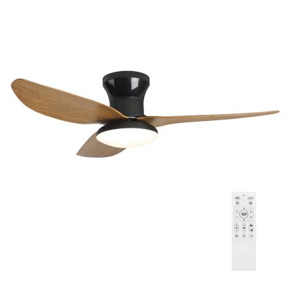 Brilagi - LED himmennettävä kattovalo LED/30W/230V 3000-6500K musta/ruskea + kauko-ohjaus