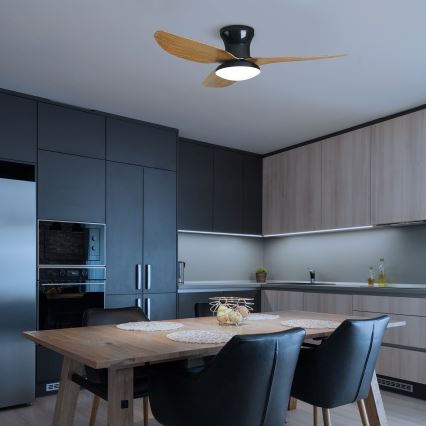 Brilagi - LED himmennettävä kattovalo LED/30W/230V 3000-6500K musta/ruskea + kauko-ohjaus