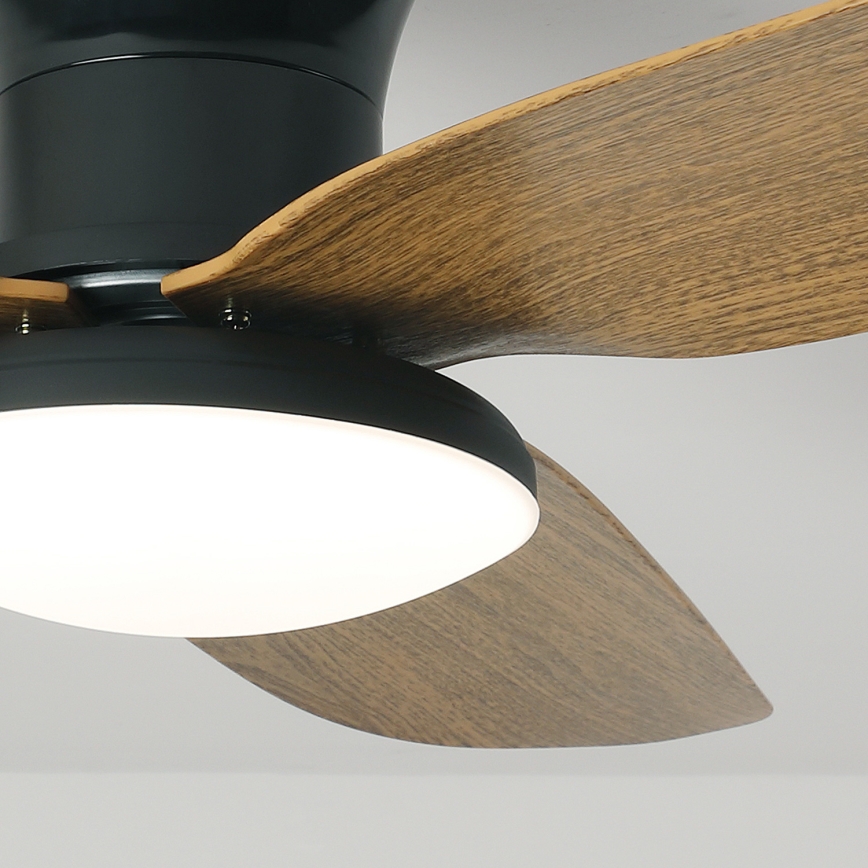 Brilagi - LED himmennettävä kattovalo LED/30W/230V 3000-6500K musta/ruskea + kauko-ohjaus