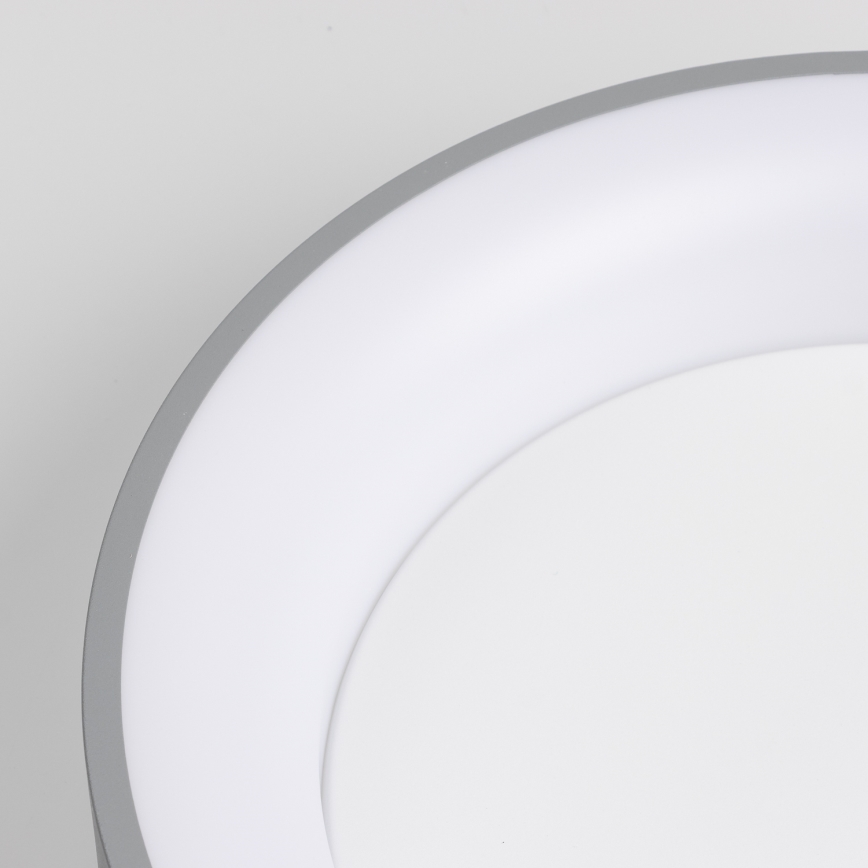 Brilagi - LED Himmennettävä kattovalo FALCON LED/40W/230V 3000-6500K harmaa + kauko-ohjain