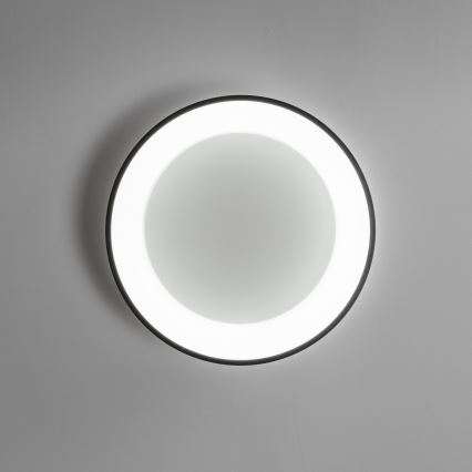 Brilagi - LED Himmennettävä kattovalo FALCON LED/40W/230V 3000-6500K musta + kauko-ohjain