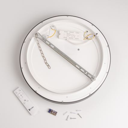 Brilagi - LED Himmennettävä kattovalo FALCON LED/40W/230V 3000-6500K musta + kauko-ohjain
