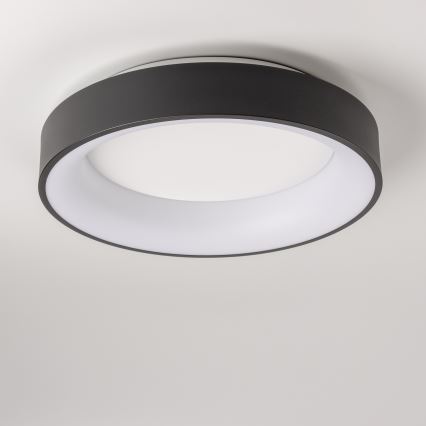 Brilagi - LED Himmennettävä kattovalo FALCON LED/40W/230V 3000-6500K musta + kauko-ohjain