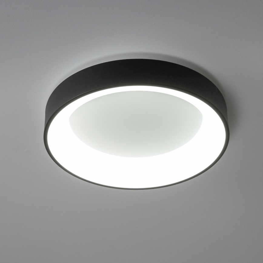Brilagi - LED Himmennettävä kattovalo FALCON LED/40W/230V 3000-6500K musta + kauko-ohjain
