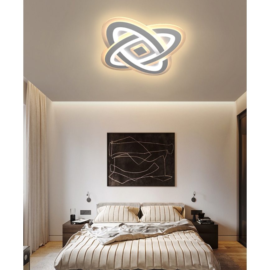 Brilagi - LED Himmennettävä kattovalo MODERN LED/90W/230V 2700-6500K + kaukosäädin