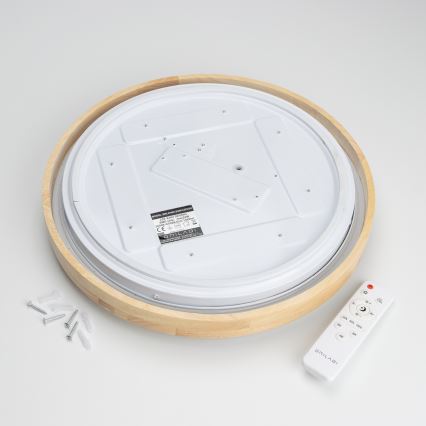 Brilagi - LED Himmennettävä kattovalo PINE LED/24W/230V 3000-6500K  + kauko-ohjain