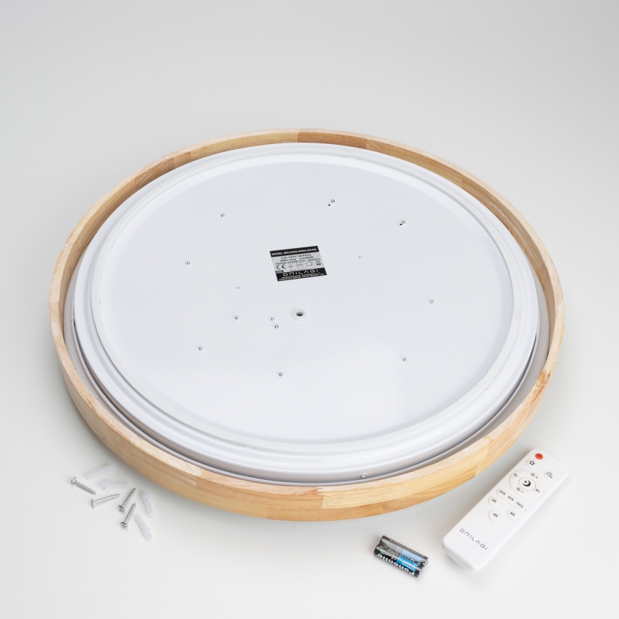 Brilagi - LED Himmennettävä kattovalo PINE LED/60W/230V 3000-6500K  + kauko-ohjain