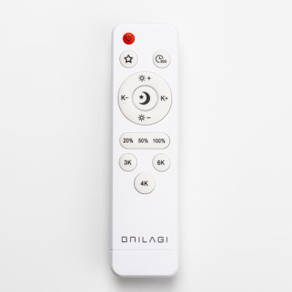 Brilagi - LED Himmennettävä kattovalo PINE LED/60W/230V 3000-6500K  + kauko-ohjain