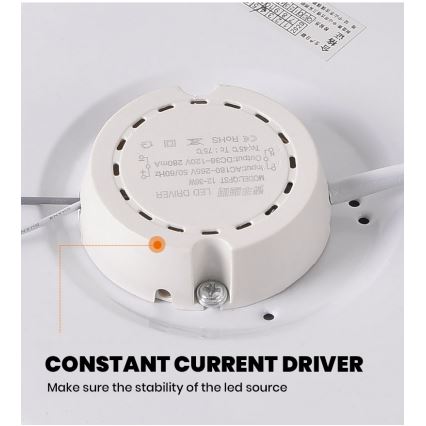 Brilagi - LED Himmennettävä kattovalo SMART LED/24W/230V Wi-Fi Tuya + kaukosäädin