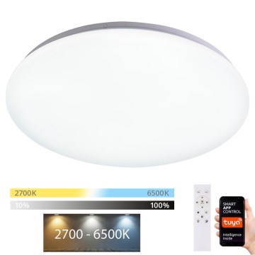 Brilagi - LED Himmennettävä kattovalo SMART LED/36W/230V 2700-6500K Wi-Fi Tuya + kaukosäädin