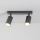 Brilagi - LED-himmennettävä kohdevalaisin SELE 2xGU10/6,5W/230V 2700-6500K musta/kultainen
