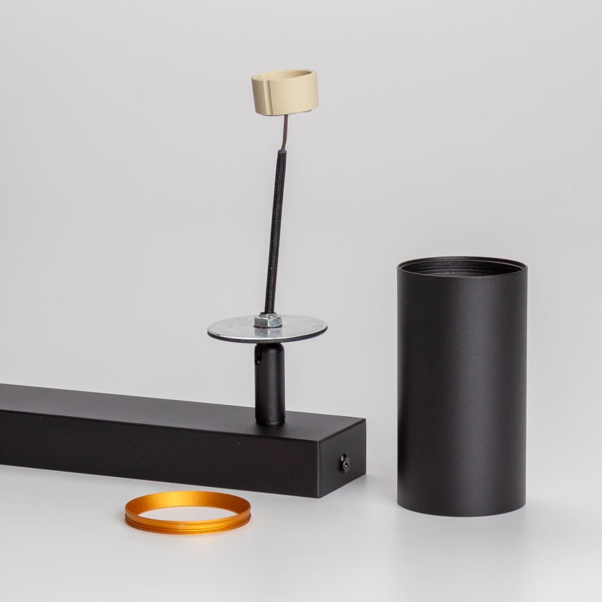 Brilagi - LED-himmennettävä kohdevalaisin SELE 2xGU10/6,5W/230V 2700-6500K musta/kultainen