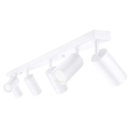 Brilagi - LED RGBW himmennettävä kohdevalaisin SELE 6xGU10/6,5W/230V 2700-6500K valkoinen