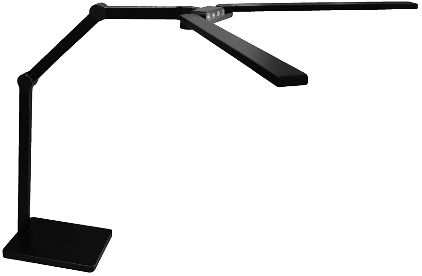 Brilagi - LED himmennettävä kosketusohjattu pöytävalaisin VARIO LED/24W/230V 3000-6500K CRI 92 musta