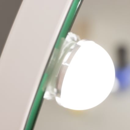 Brilagi - LED himmennettävä meikkipeili HOLLYWOOD LED/12W/230V 3000/4000/6500K