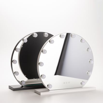 Brilagi - LED himmennettävä meikkipeili HOLLYWOOD LED/12W/230V 3000/4000/6500K