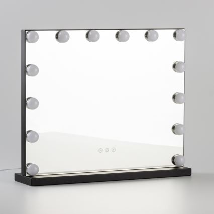 Brilagi - LED himmennettävä meikkipeili HOLLYWOOD LED/15W/230V 3000/4000/6500K