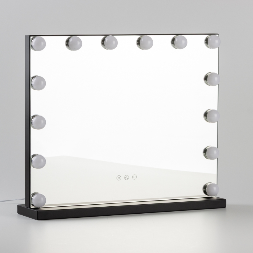 Brilagi - LED himmennettävä meikkipeili HOLLYWOOD LED/15W/230V 3000/4000/6500K