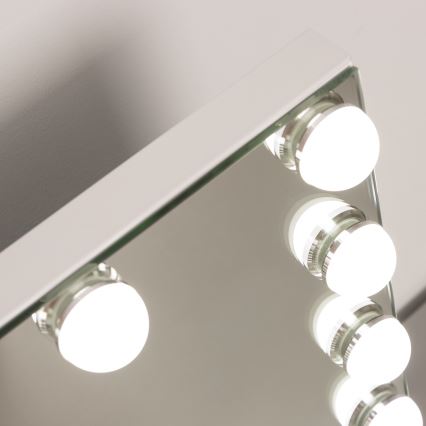 Brilagi - LED himmennettävä meikkipeili HOLLYWOOD LED/15W/230V 3000/4000/6500K