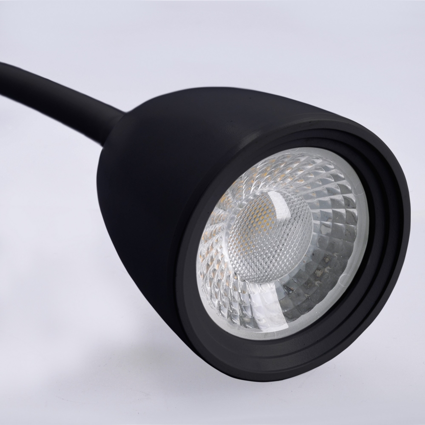Brilagi - LED Himmennettävä pieni seinävalaisin LED/4W/230V musta